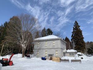 除雪の仕事もします！